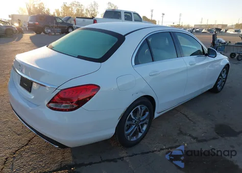 2017 Mercedes-Benz C 300 from USA, damaged, VIN 55SWF4JB3HU222236